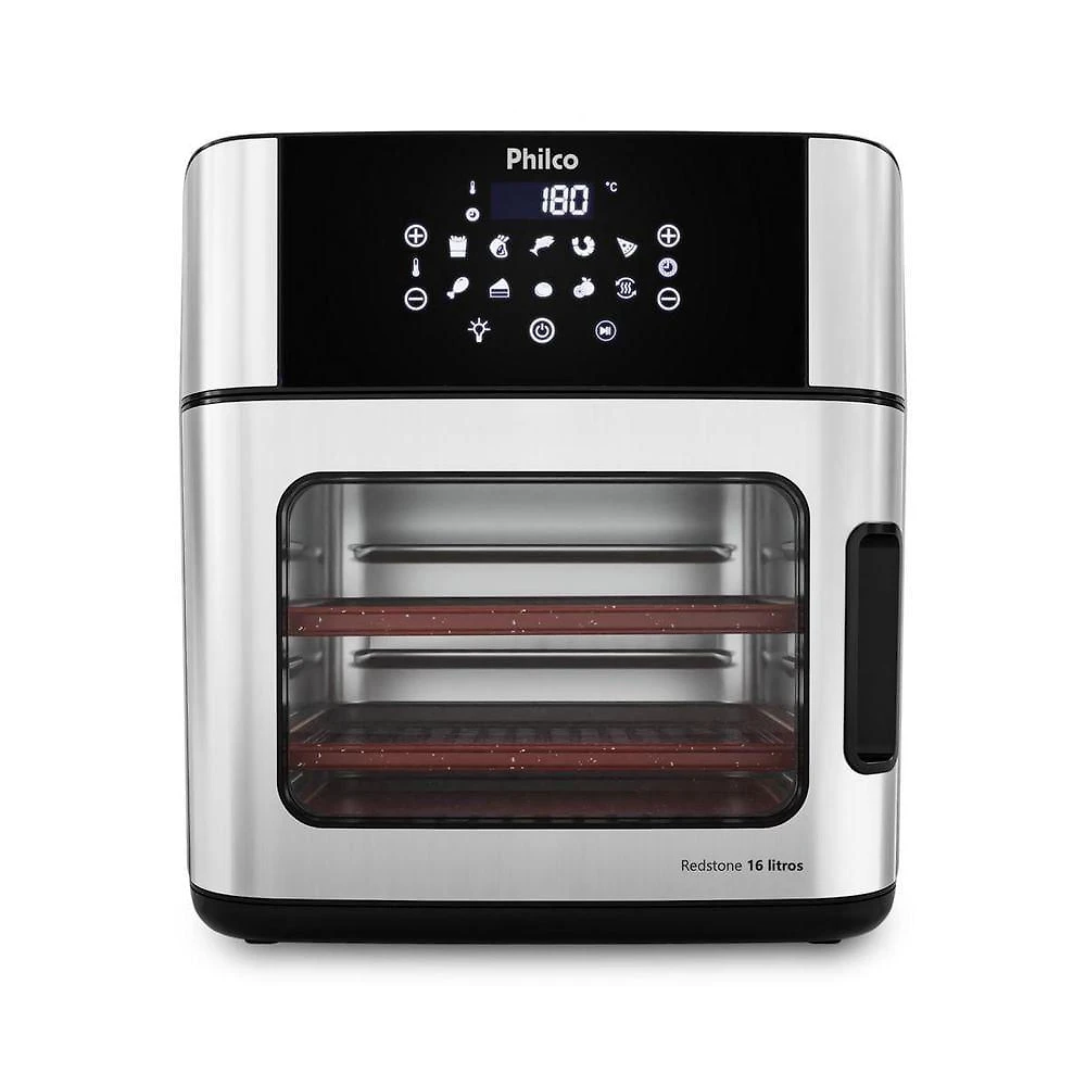 Air Fryer Philco 16L 4 em 1 Painel Digital PAF16A 220V