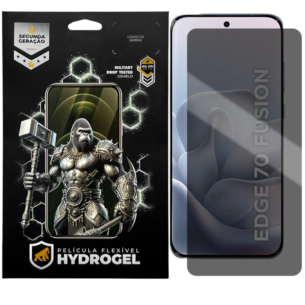 Película para Motorola Moto Edge 70 Fusion - Privacidade Hydrogel - Gshield