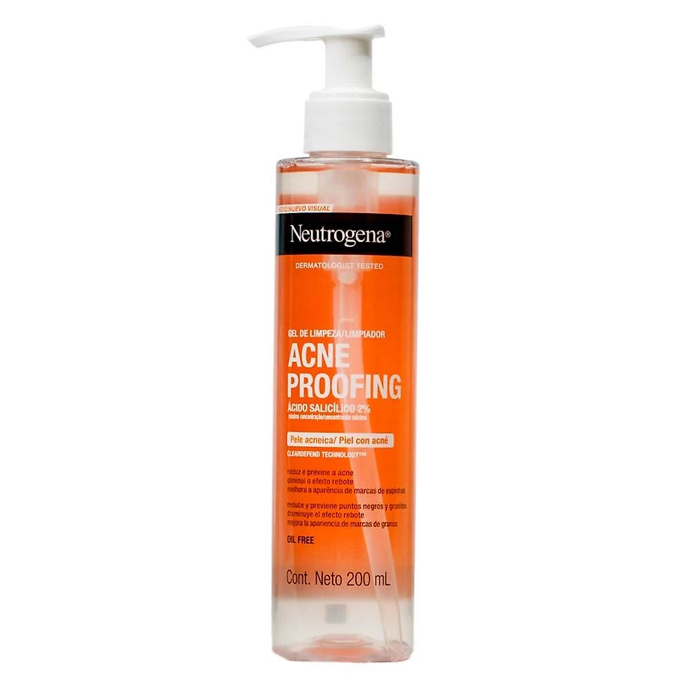 Gel de limpeza neutrogena acne proofing 200ml