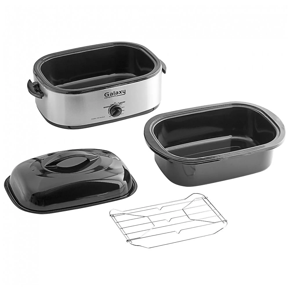 Miniatura Forno Elétrico Roaster Galaxy GCR18 Prata Aço Inoxidável Capacidade 17 L 120V 1450W