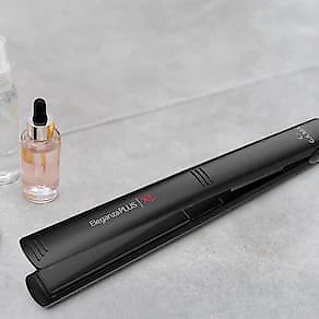 Chapinha | Prancha GA.MA Italy Eleganza Plus XL Cerâmica 220°C com Emissão de Íons e Tecnologia Nano Silver Preto - Bivolt