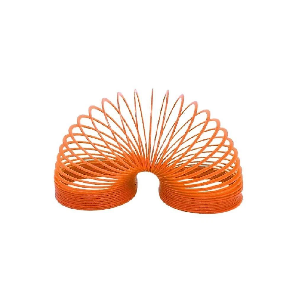 Brinquedo Mola Espiral 3628 para Brincadeiras Recreativas e Educativas Cores Vibrantes Gelelé