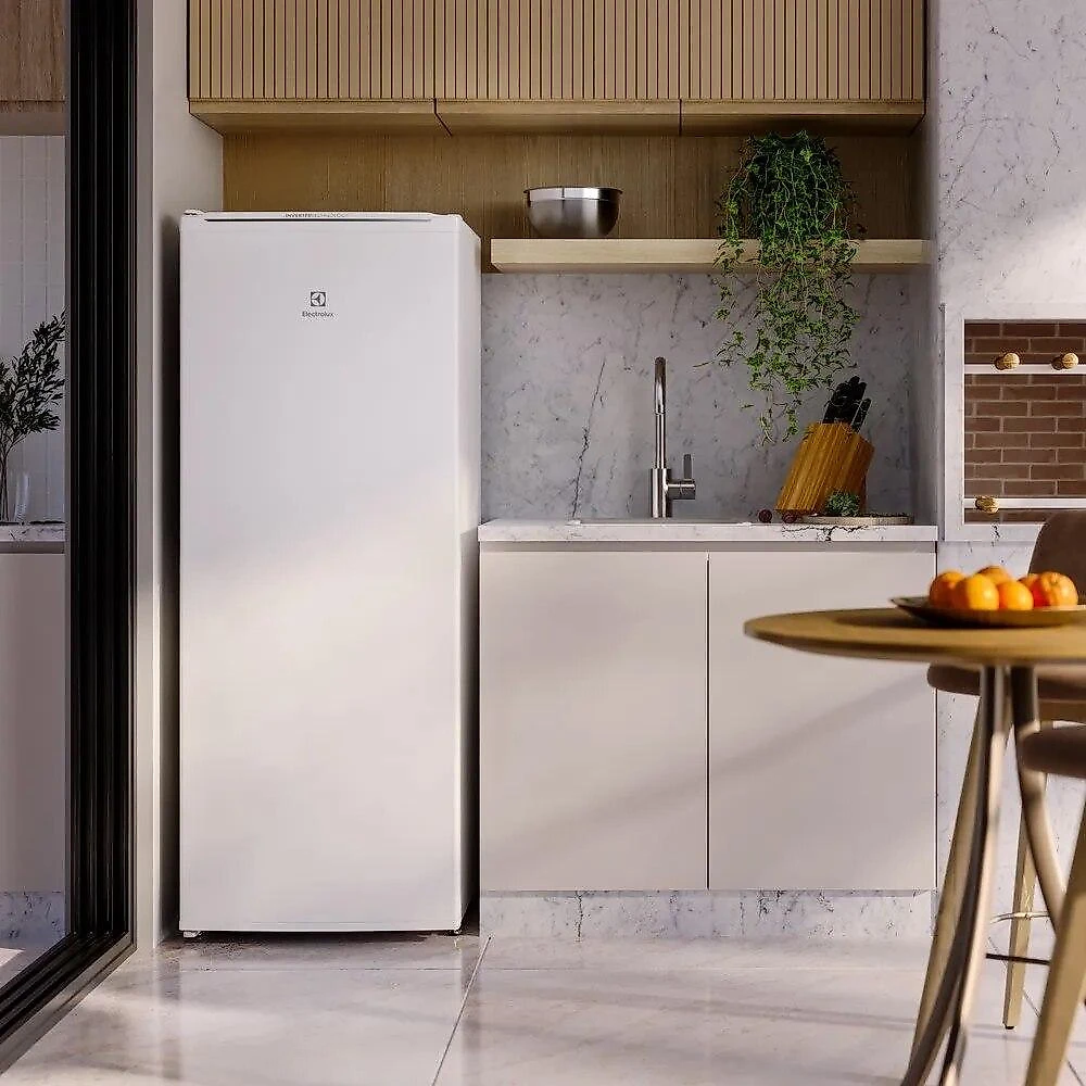 Freezer Vertical Electrolux 212 Litros FEI23T Inverter, Branco - Bivolt