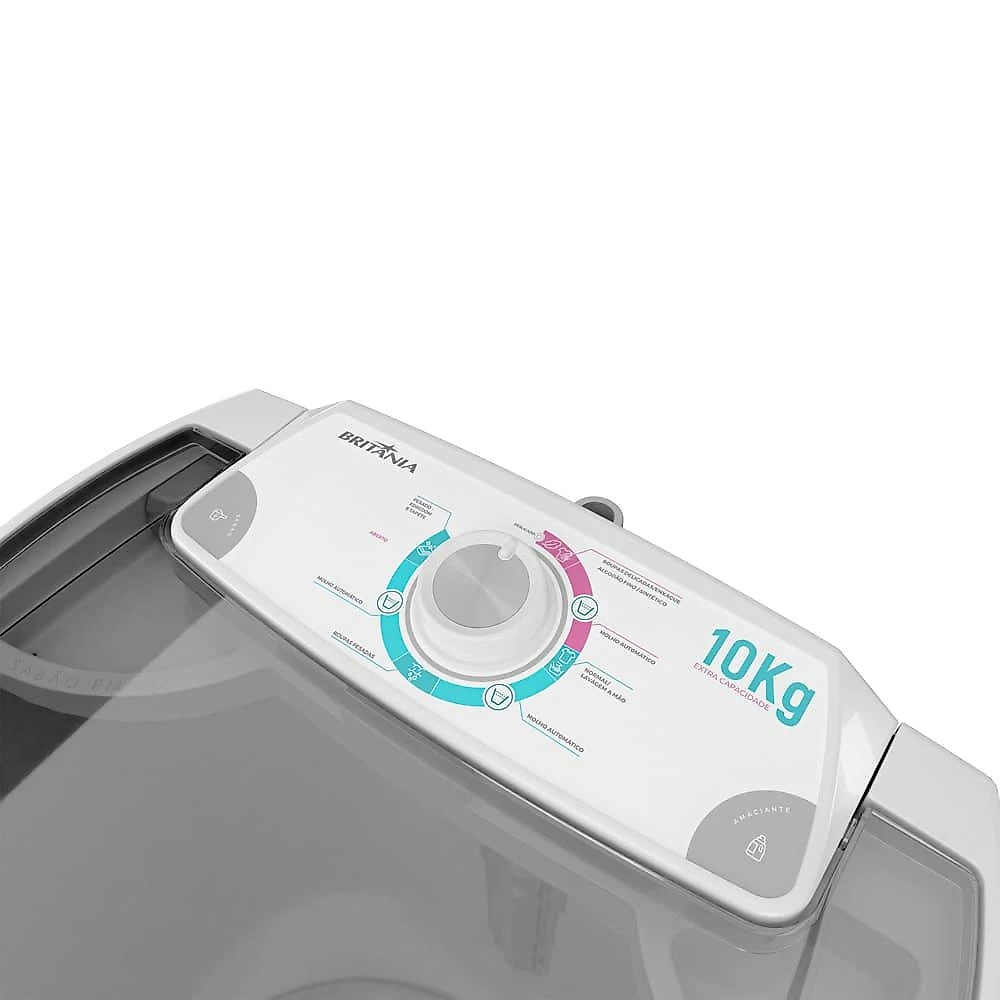 Tanquinho de roupas britânia 10kg blr03 semiautomático - branco 110