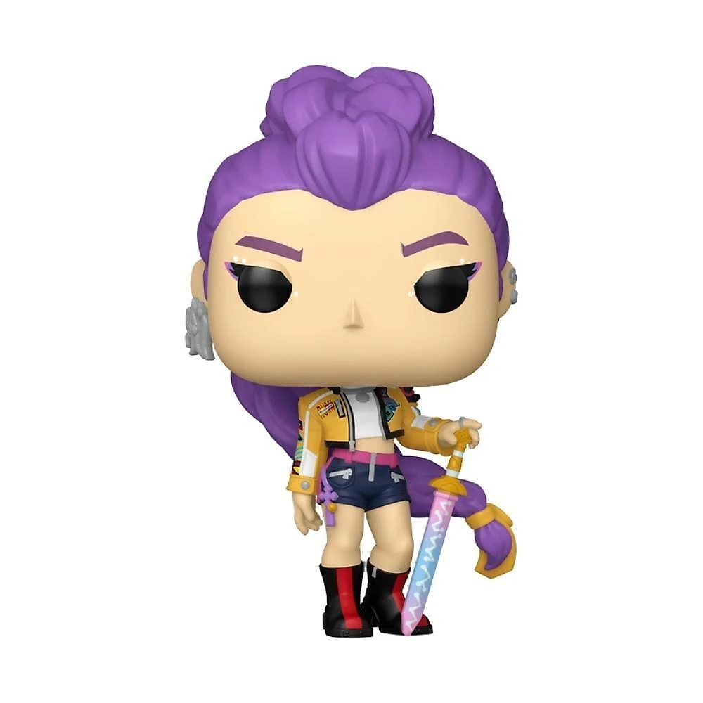 Kit Boneco Funko Pop! Guerreiras Do K-pop - Rumi + Chaveiro