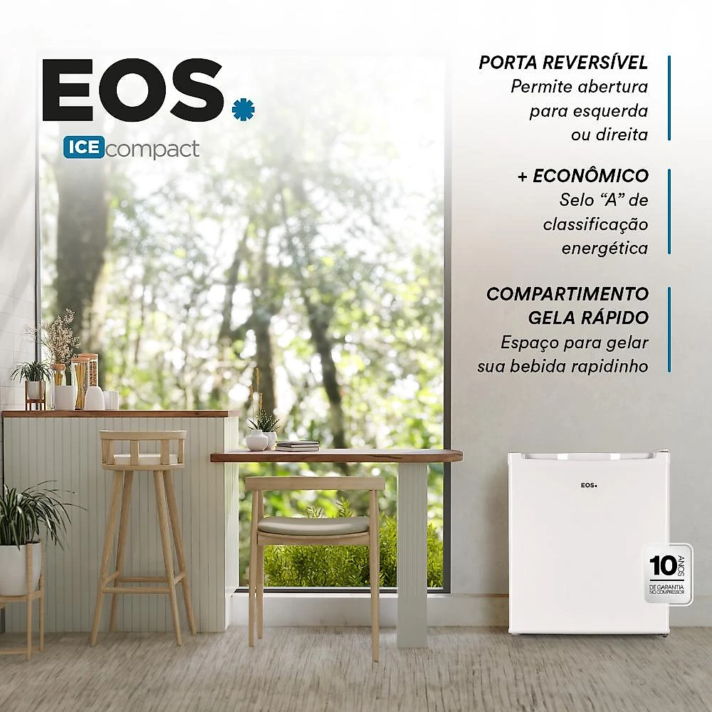 Frigobar EOS Ice Compact 47L Branco EFB50 110V