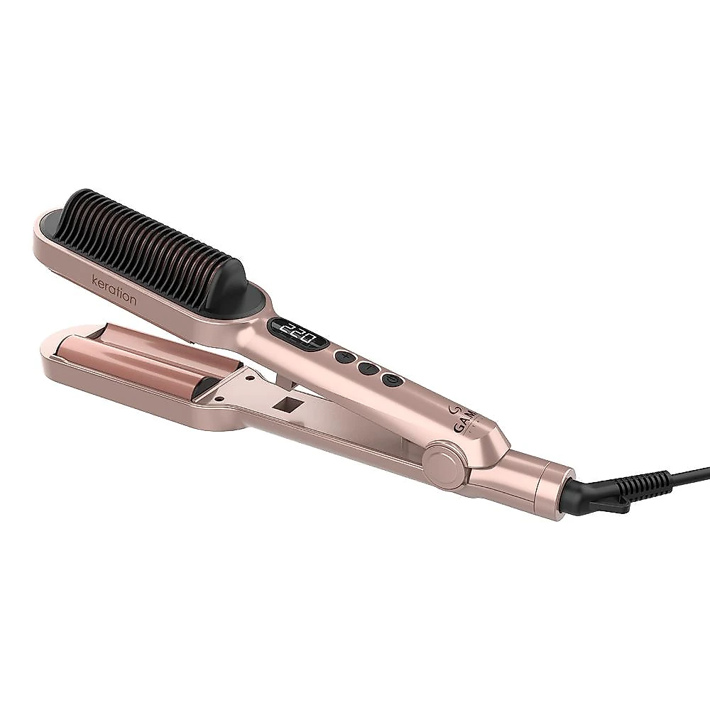 Prancha modeladora waver & brush keration bivolt