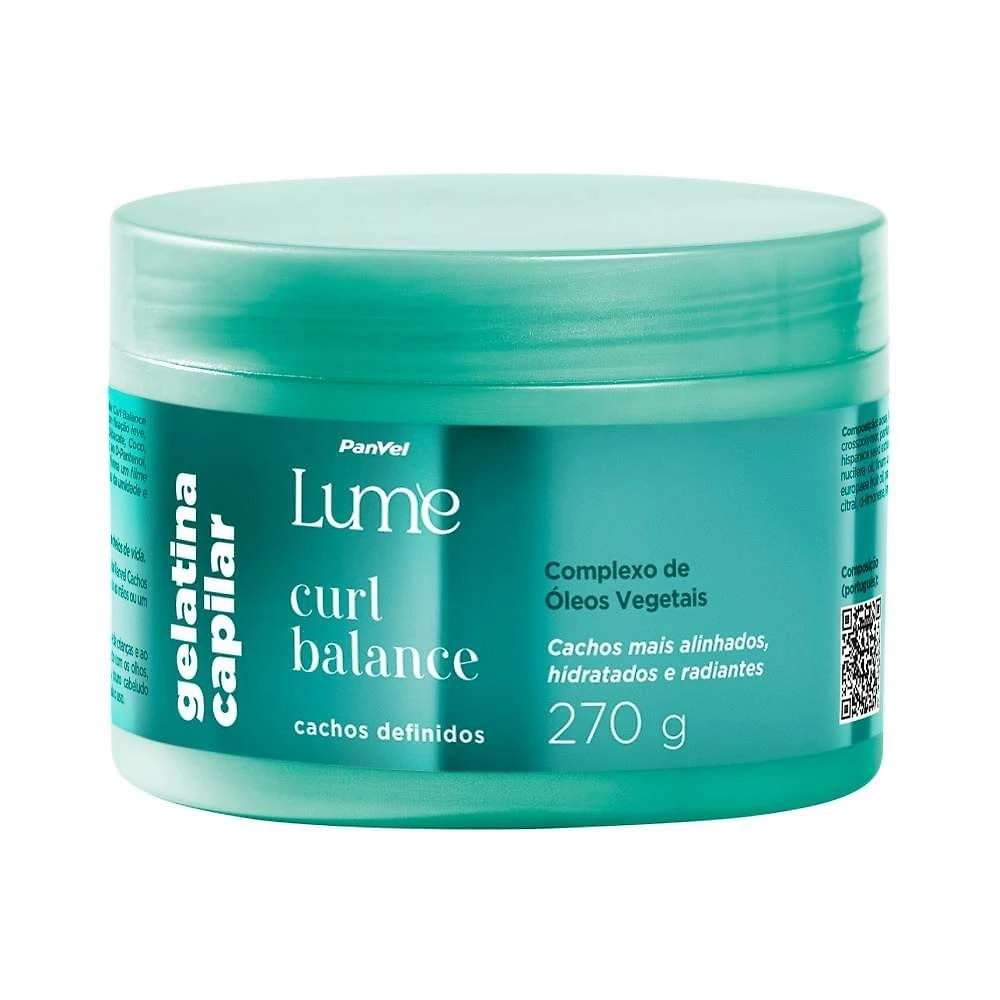 Modelador De Cachos Gelatina Curl Balance Panvel Lume 270g