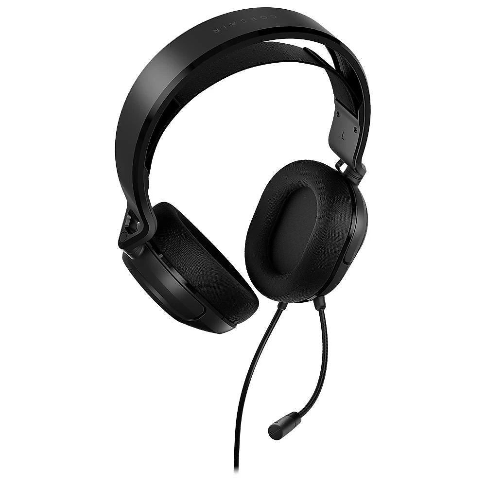 Headset Gamer Corsair HS35 V2, Neodímio de 50mm, Com Microfone, Para PC, Mac, Consoles e Celulares, Preto - CA-9011377-NA