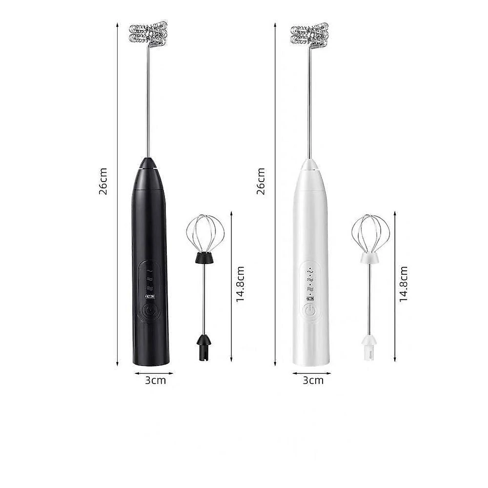 Mixer Elétrico de Mão OEM 2 em 1 com Batedor Fouet em Aço Inox e Corpo em Plástico Bivolt 110V
