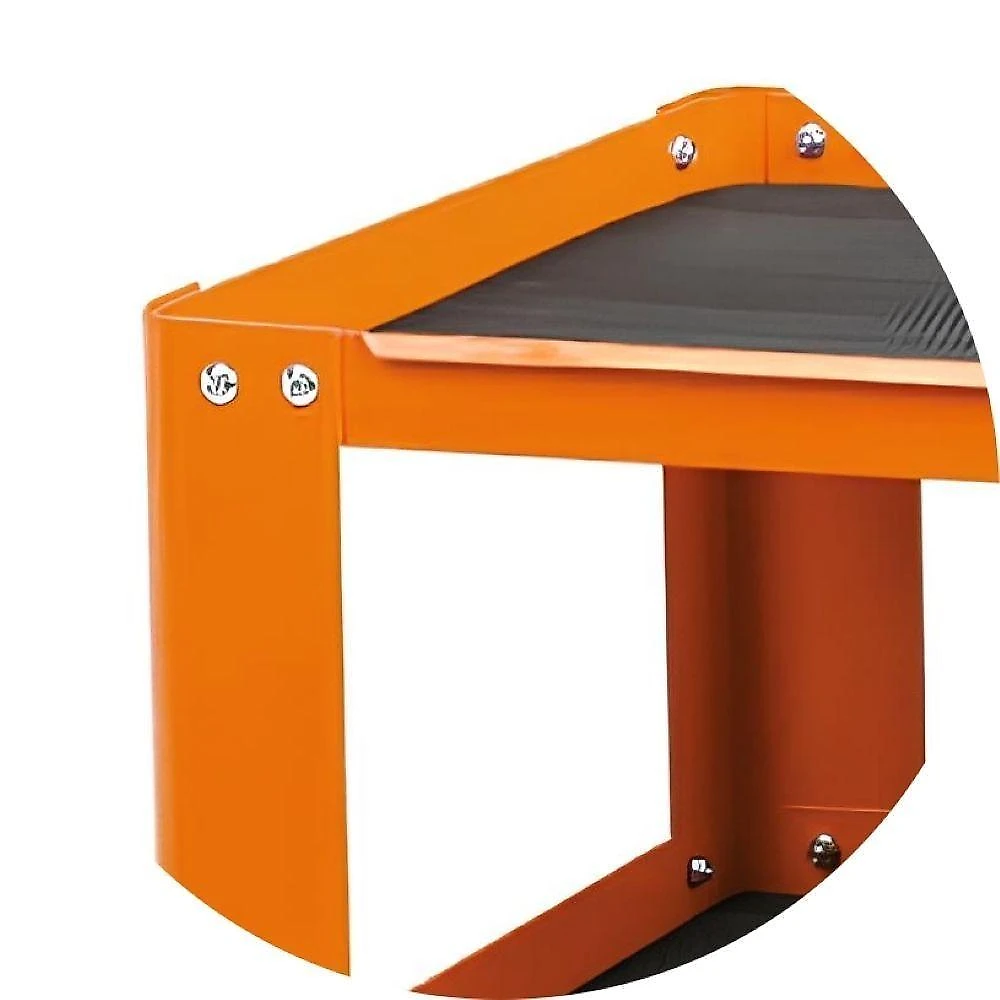 Carrinho C51 com 3 Prateleiras Antideslizantes Laranja Beta 48CM