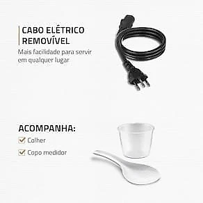 Panela Elétrica de Pressão Mondial PE-47 Pratic Cook 3L - Inox 110V