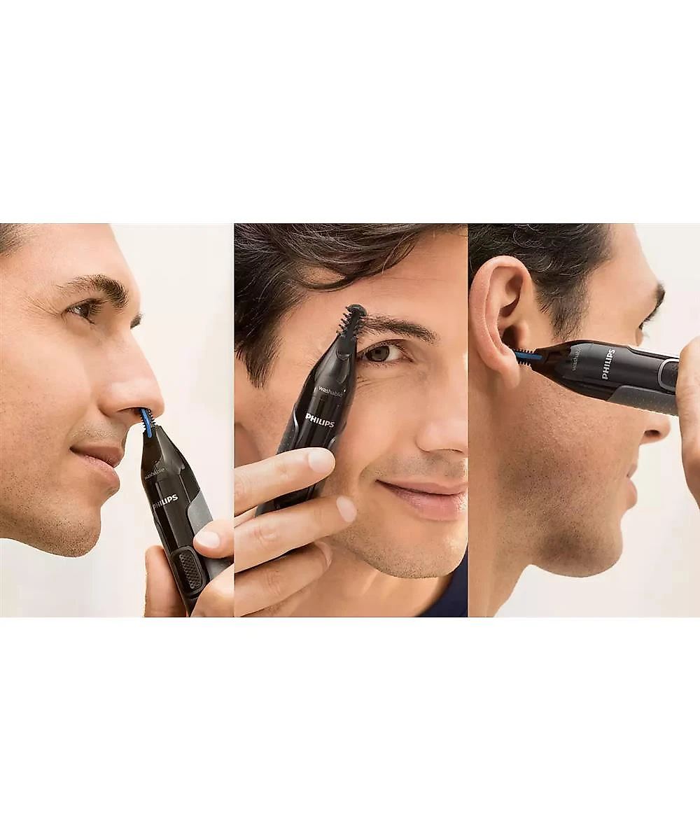 Aparador de Pelos Philips NT3650/16 Nariz Orelhas e Sobrancelhas