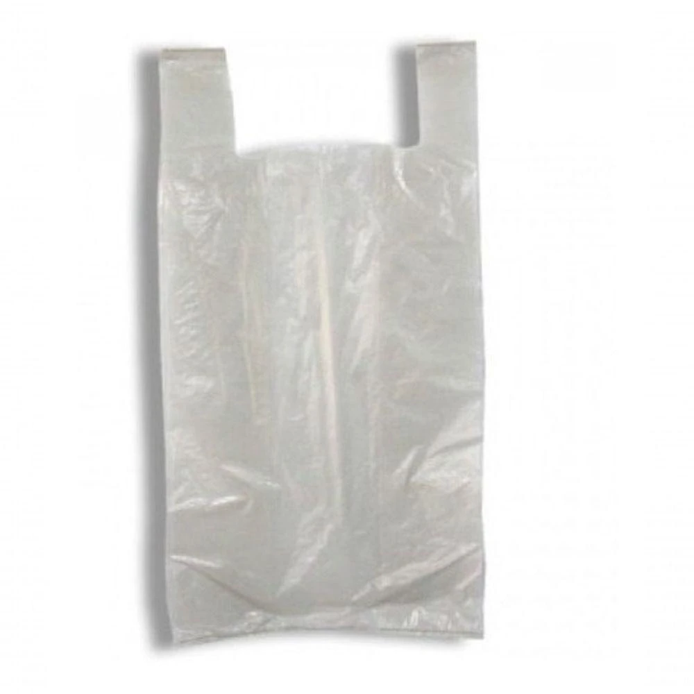 Sacola Plástica Sacolas Plasticas Branca Reciclada Reforçada 70x90 5 kg Alta Resistência Creme