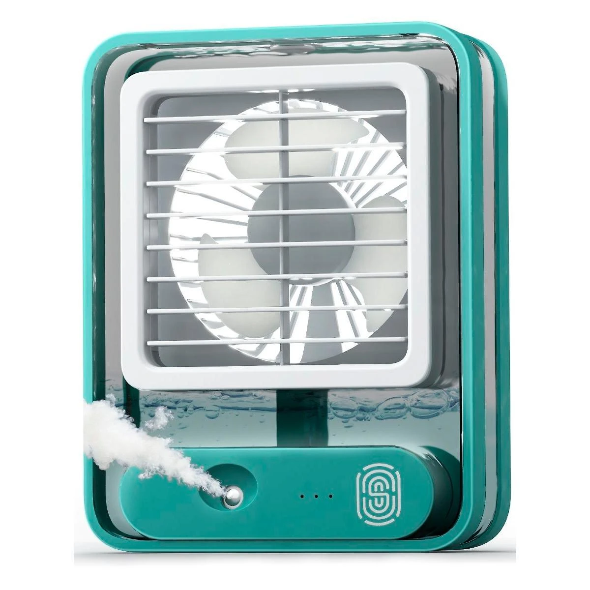 Mini Ventilador Névoa Água USB Portátil 3 Velocidades
