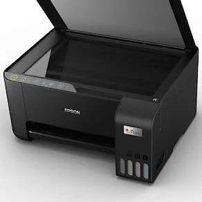 Miniatura Impressora Multifuncional Tanque de Tinta Epson EcoTank L3250 Wireless Bivolt Preta