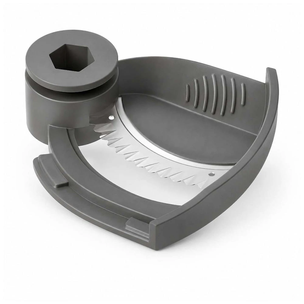 CrushBOSS Multi-Blade Crinkle Cut Attachment