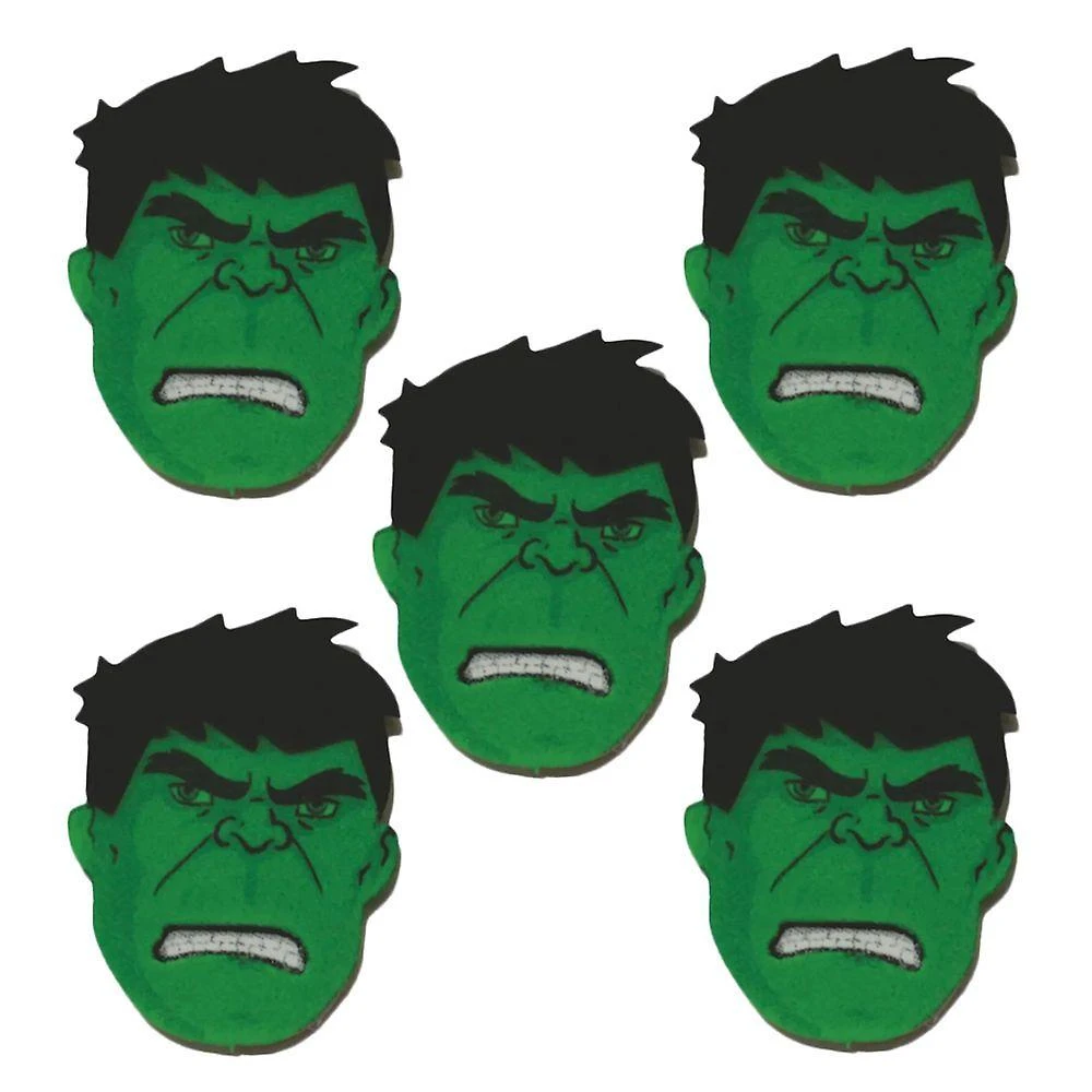 Aplique Para Lembrancinha Hulk - 5 Unidades