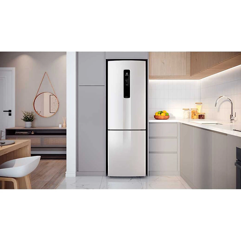 Geladeira Electrolux Frost Free Inverter 400L Efficient Rapid Freeze Inverse Branco - Bivolt