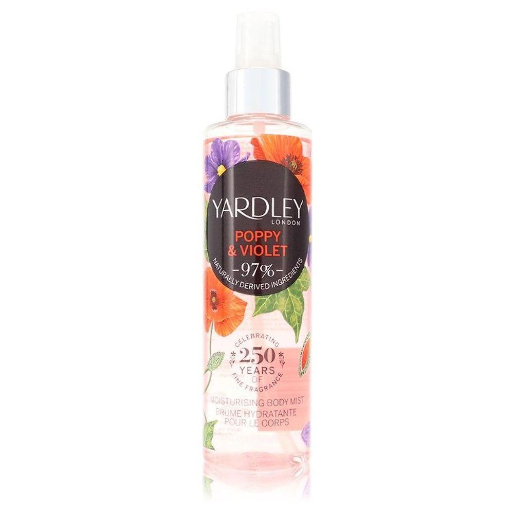 Perfume Feminino London Yardley Poppy & Violet 200 Ml - água De Cheiro