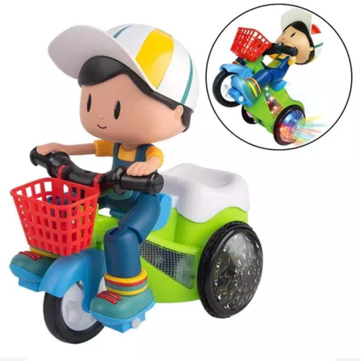 Miniatura Bicicleta Moto Elétrica Brinquedo Grande Pequeno Médio