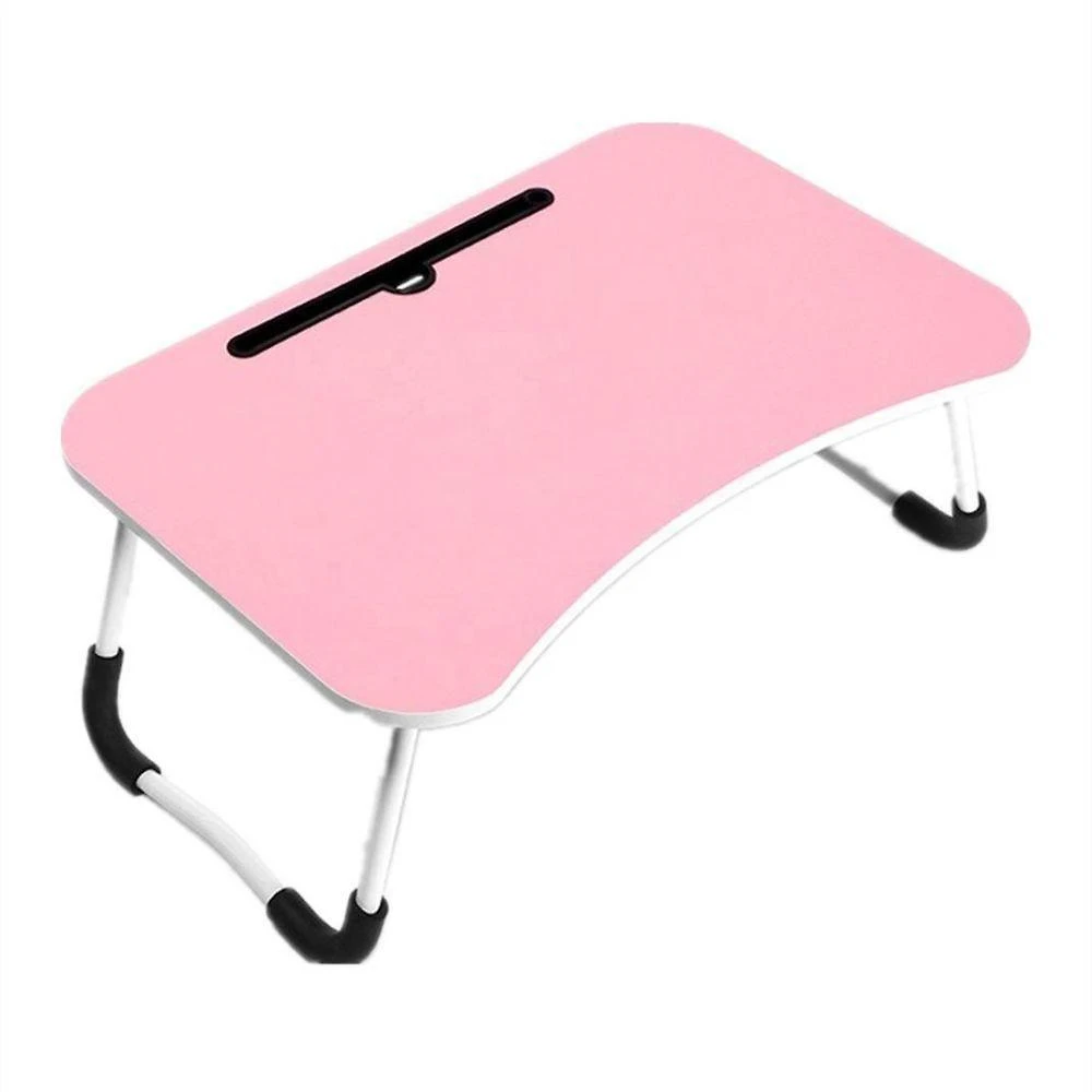 Mesa para Notebook Dobrável Multiuso Home Office Rosa com Suporte para Tablet Yeet