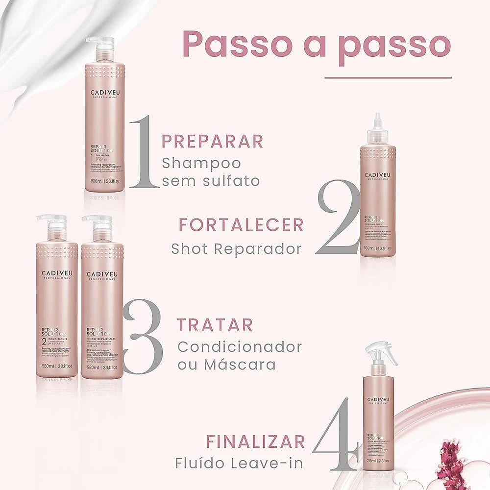 Cadiveu professional repair solution shot reparador 500ml
