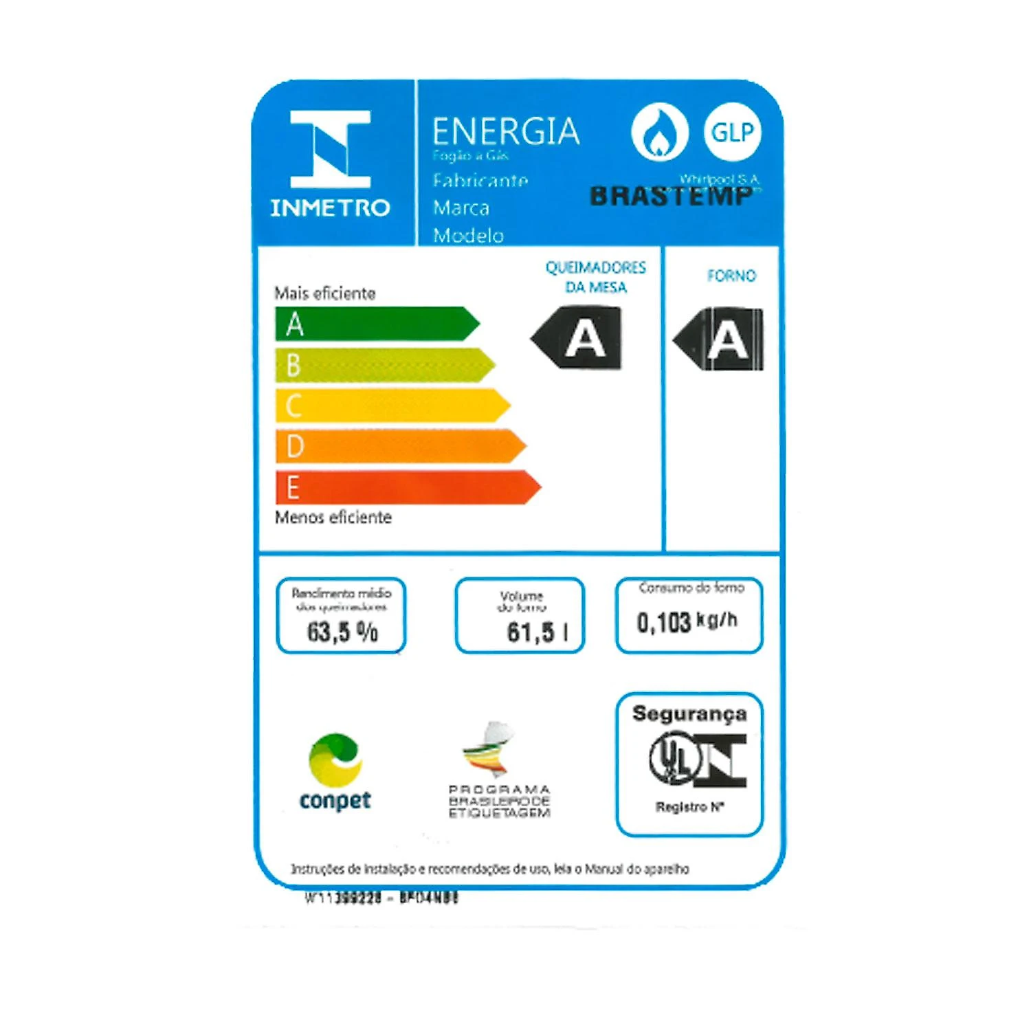 Fogão Brastemp 4 Bocas de Embutir Inox com Dupla Chama e Grades Individuais BYO4EBR Bivolt