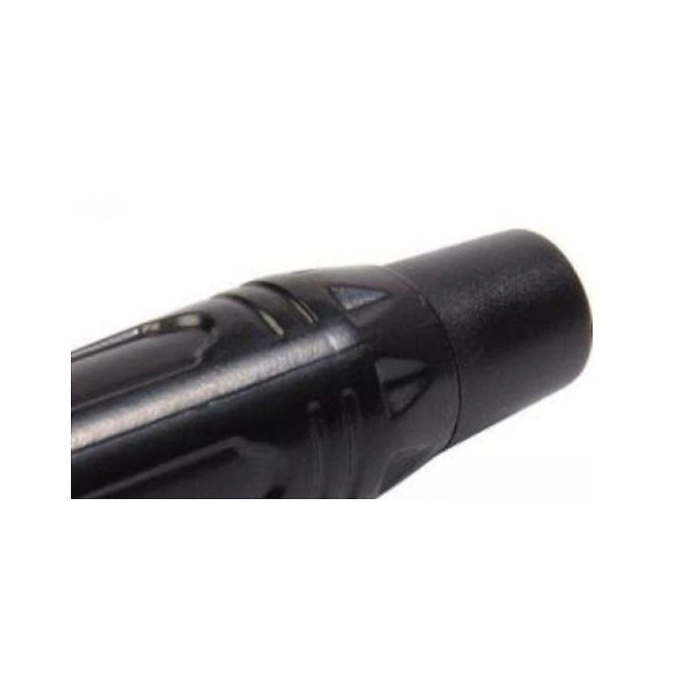 Plug RCA PCT-PGRc0023 Estrutura Resistente com Ponta Gold Preto Storm