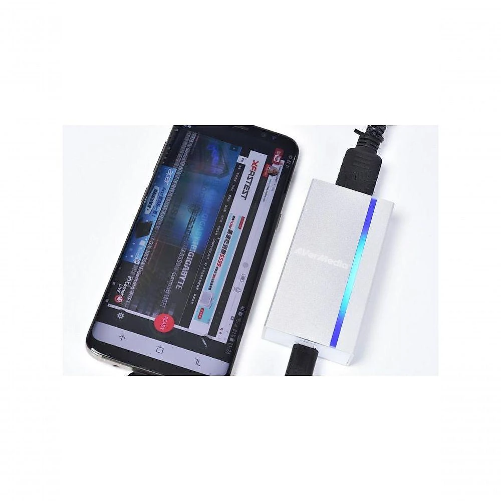 Placa de Captura Extremecap UVC BU110 para Vídeo 1080P60 com Conversor HDMI para USB 3.0 Avermedia