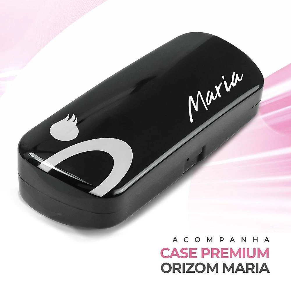 Oculos Sol Preto Aço Inoxidavel Casual Feminino Praia Case