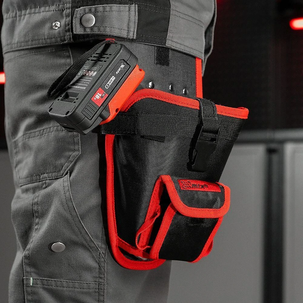 Bolsa Organizadora para Ferramentas 902439 para Chaves de Fenda e Brocas Vermelho MTX