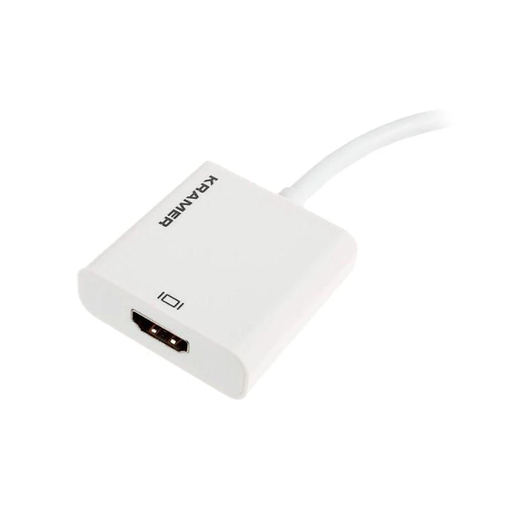 Cabo Adaptador Mini Displayport Macho X Hdmi Fêmea 4k 60hz (kramer) - 15cm