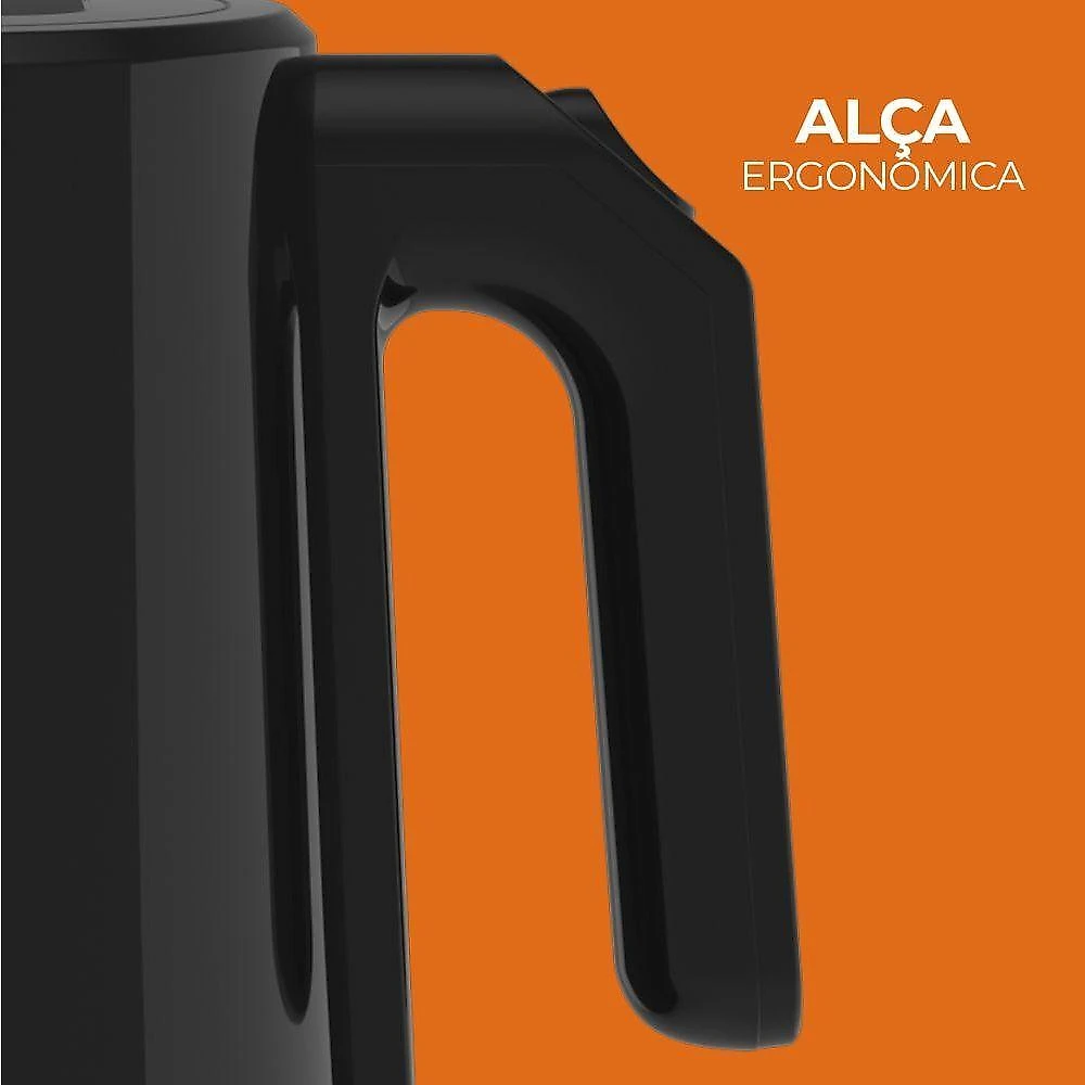Chaleira elétrica cadence cel390 1,9l 1200w com desligamento automático e luz indicadora 110v