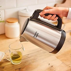 Chaleira Elétrica Philips Walita S3000 HD9350 1,7L Desligamento Automático Filtro Micromesh Inox 110V