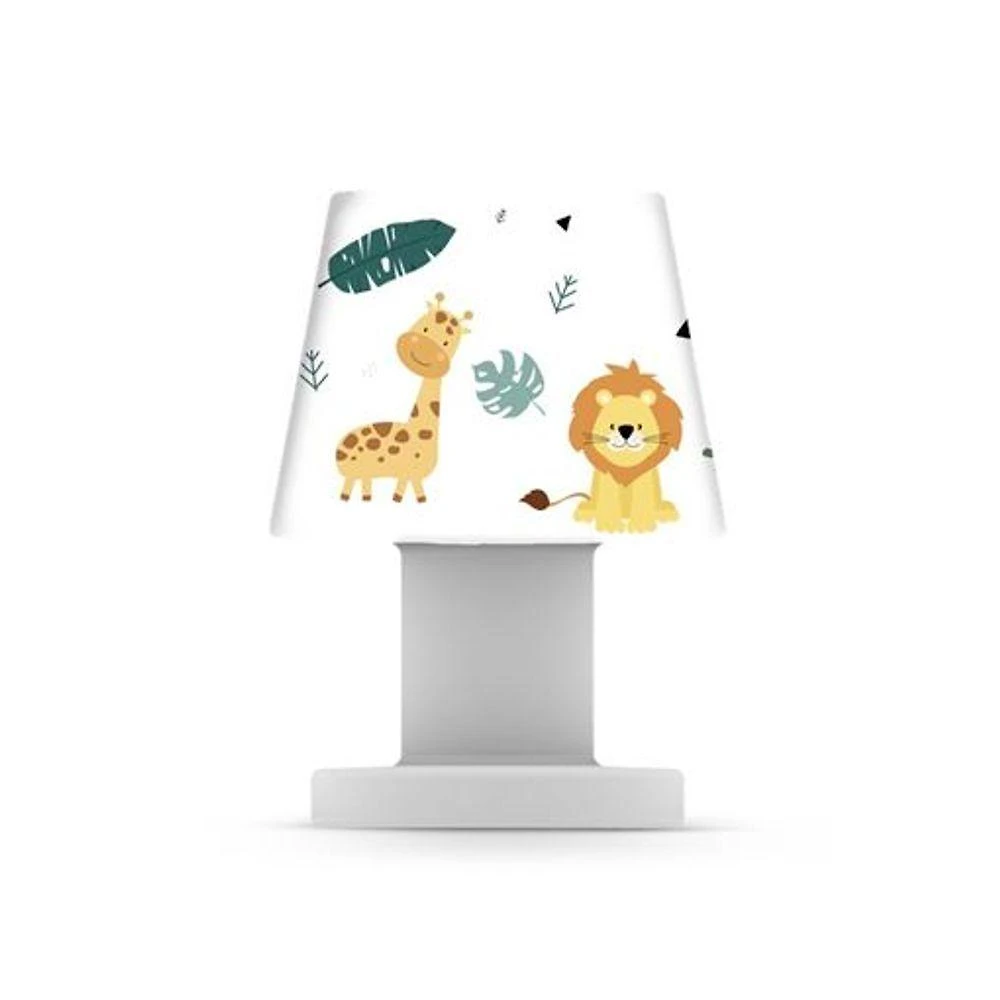 Luminária Abajur De Mesa Pequena Safari