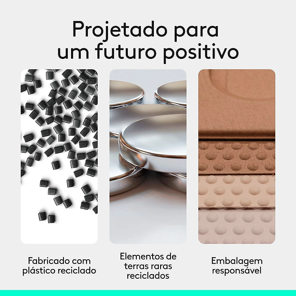 Mouse Sem Fio Logitech Mobi Fold Dobrável com Touch scroll e 4K DPI Grafite - 910-007601