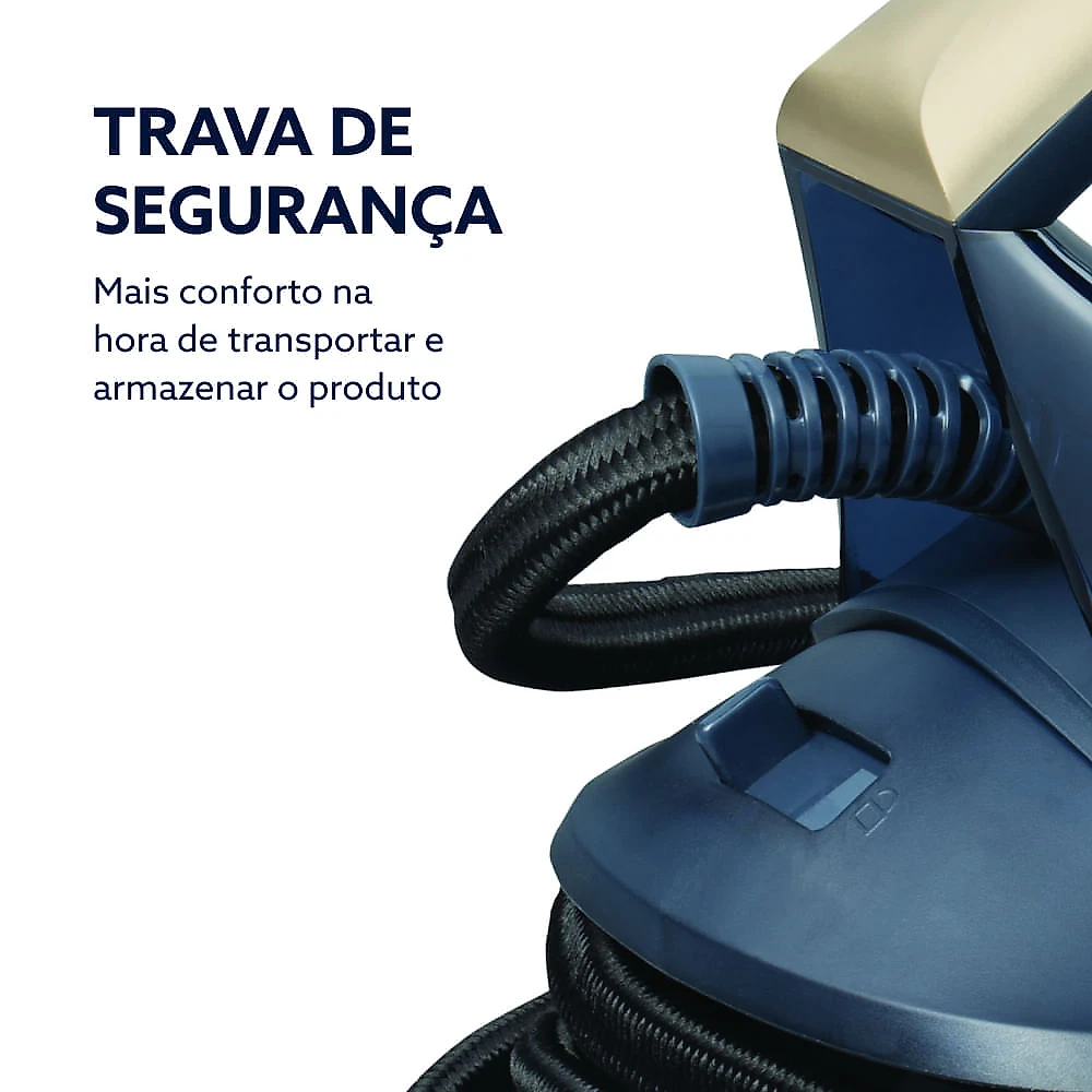 Ferro a Vapor Oster Steam Genera com 1,5 Litros de Capacidade Azul - GCSTSG15 110