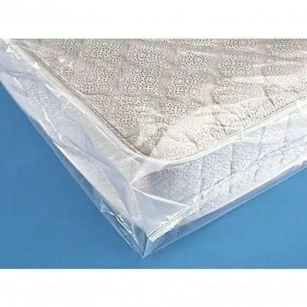 Saco Plástico para Embalar Colchão 90X250X0,14 Canelado para Colchão de Solteiro Higipack