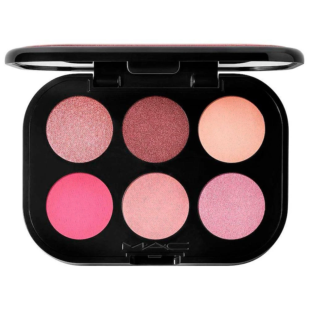 Paleta de sombras mac connect in colour eye shadow palette rose lens 1 un