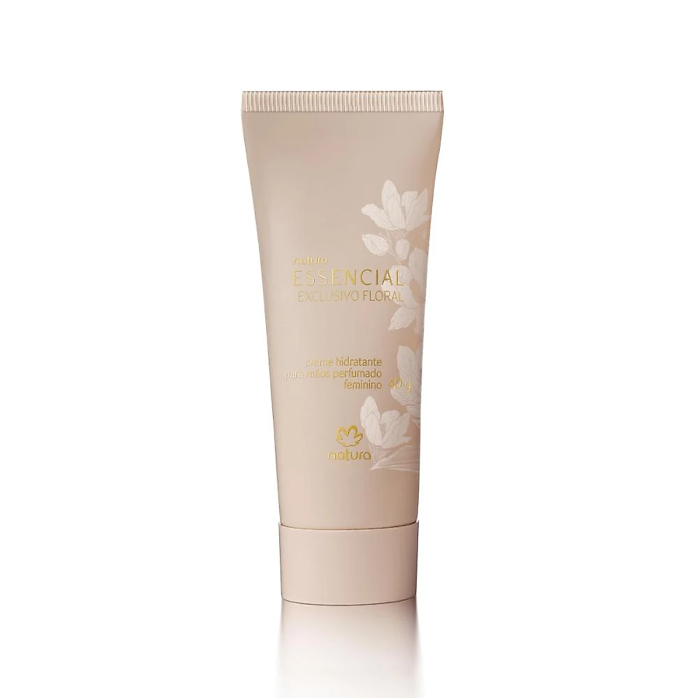 Miniatura Creme Hidratante para Mãos Essencial Exclusivo Floral Feminino 40 g