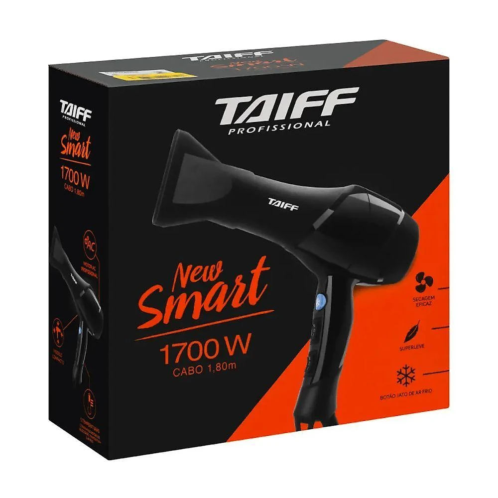 Secador De Cabelo New Smart 1700W Preto 110V
