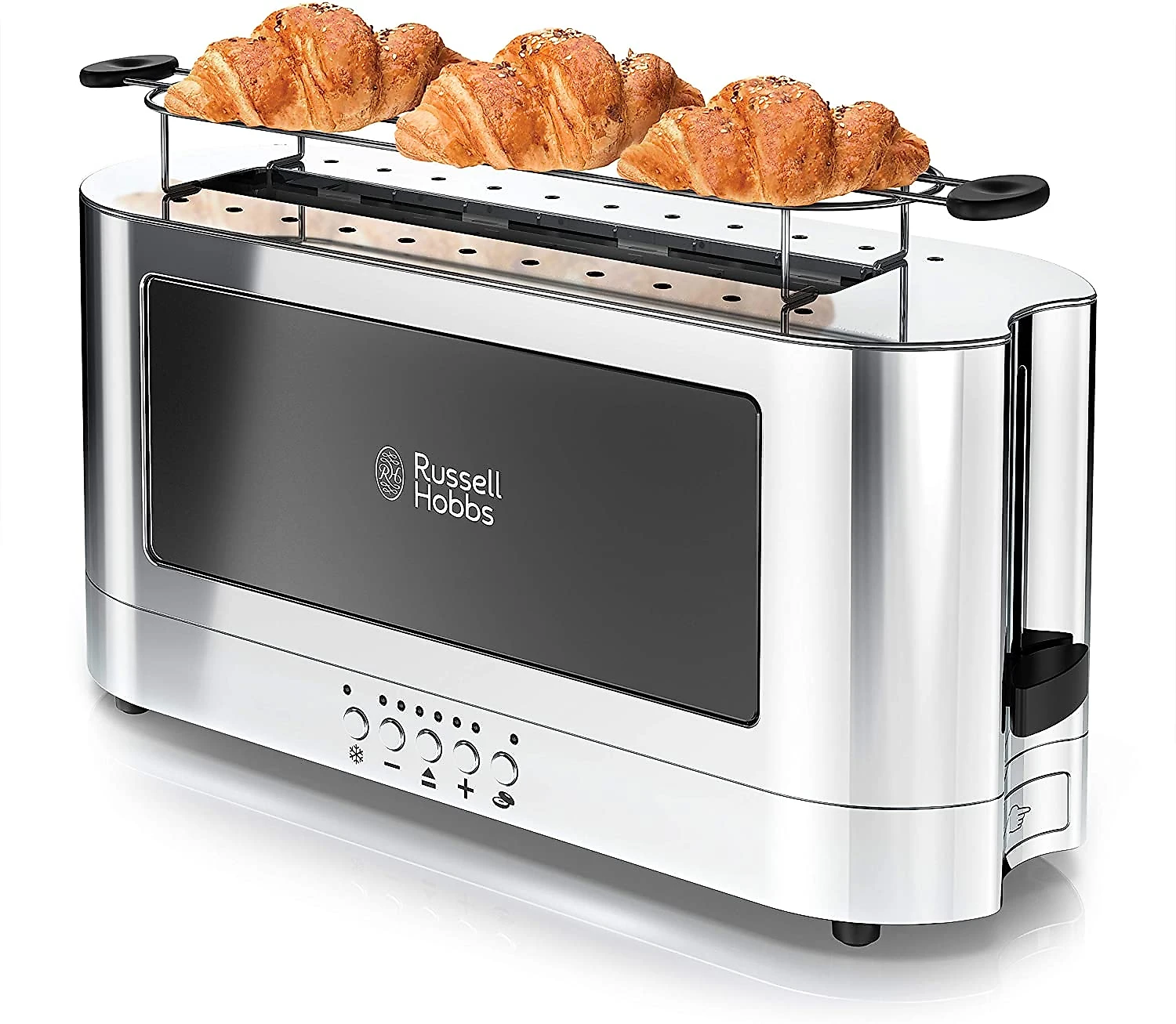 Russell Hobbs Torradeira de 2 Fatias com 6 Níveis de Tostagem 1200W110V