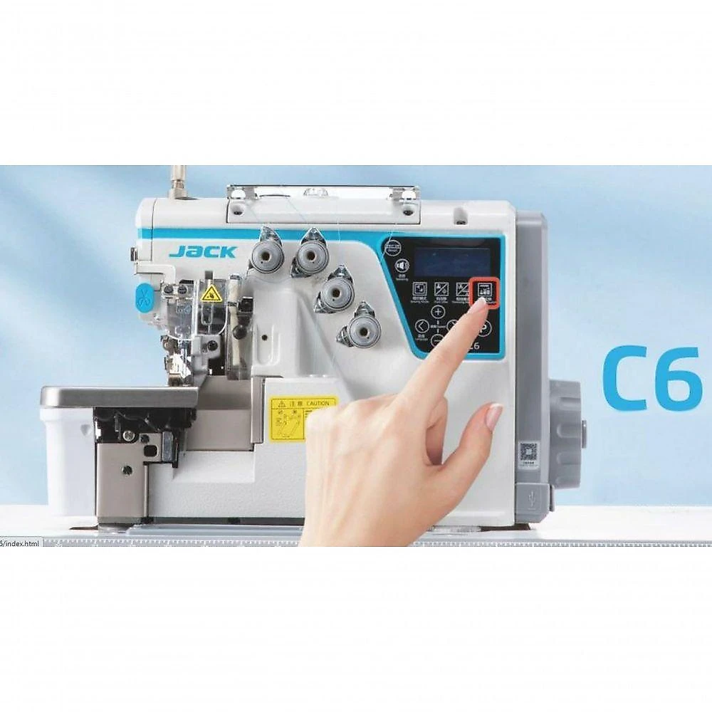 Overlock Eletrônica Com Transporte Inteligente - Jack-c6