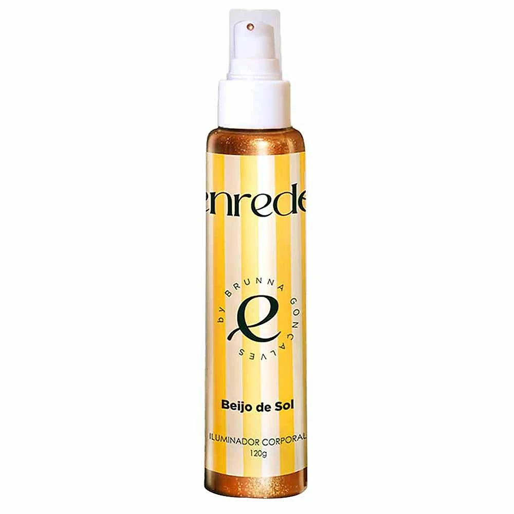 Iluminador corporal beijo de sol enredo by brunna gonçalves 120ml