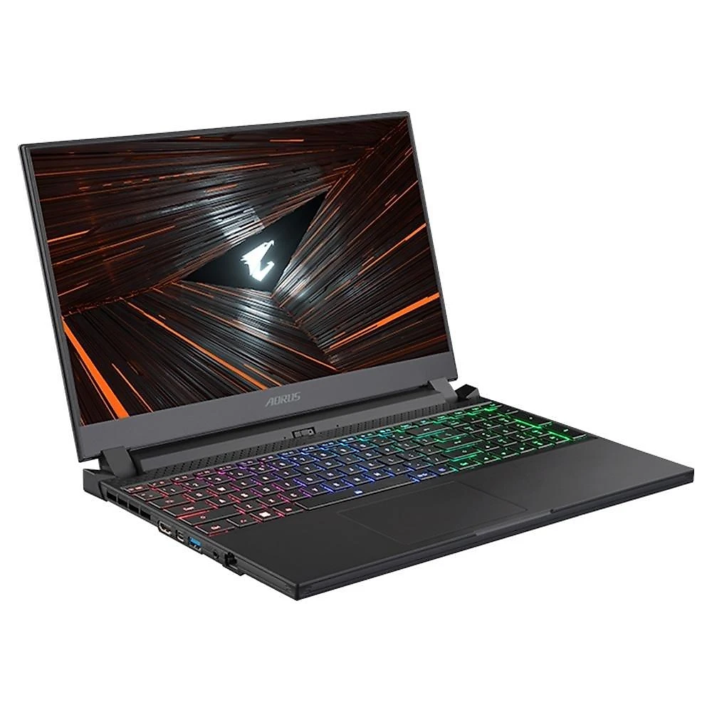 Notebook Gamer Gigabyte AORUS 5 Intel Core i7-12700H, 16GB RAM, RTX 3060, SSD 1TB, 15.6" FHD, Windows 11 Home, Preto - KE4-72BR314SH