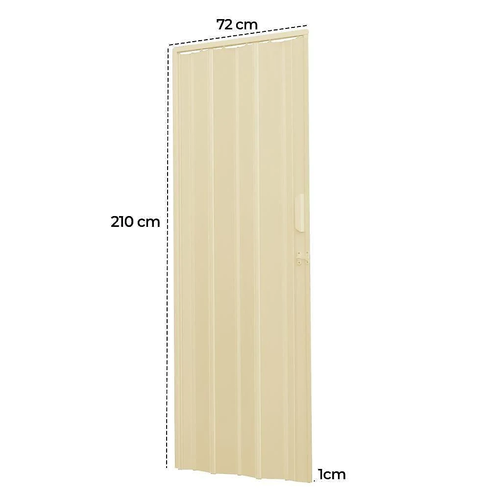 Porta Sanfonada De Pvc 72x210cm Bariri - Tk