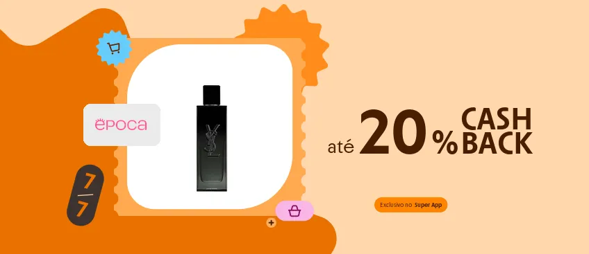 Epoca até 20% de cashback