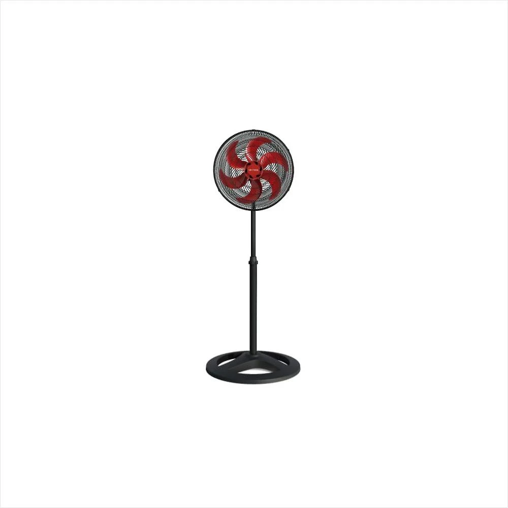 Ventilador oscilante de coluna turbo 50cm vermelho 220v premium ventisol
