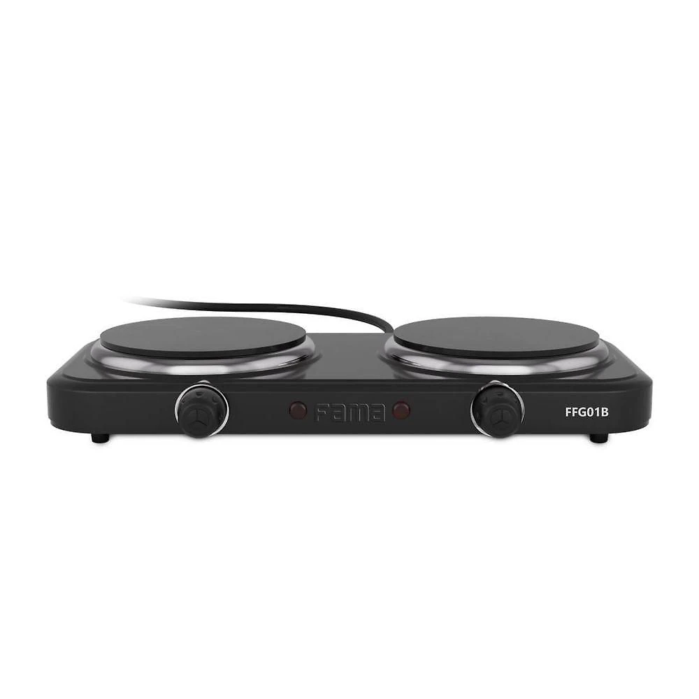 Fogão Elétrico 2 Bocas Britânia FFG01B Mesa Ferro Fundido Preto 220V